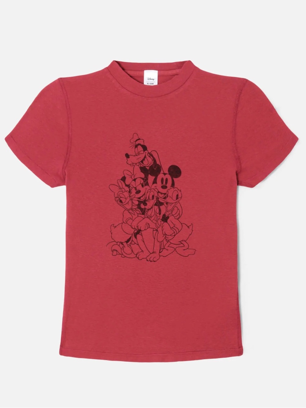 RE/DONE 90s baby Mickey Mouse crew graphic tee NWT